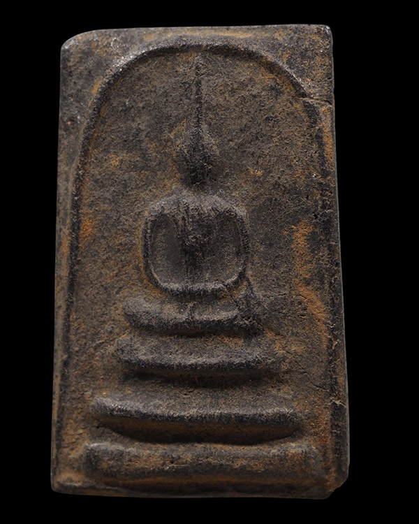 พระสมเด็จเนื้อผงพุทธคุณหลังรูปเหมือน(หายาก) หลวงพ่ออยู่ วัดดักคะนน จ.ชัยนาท ด้านหลังรูปเหมือน  สมเด็ - 2