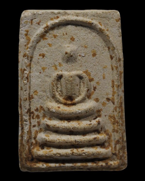 พระสมเด็จกรุเก่า หลวงพ่อนารถ วัดศรีโลหะราษฏร์บำรุง อ.ท่าม่วง จ.กาญจนบุรี  พระสมเด็จบรรจุกรุเก่า หลวง - 5