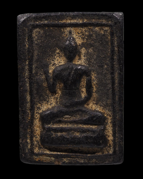 พระพุทธกวัก หลวงพ่อทาบ ปี 2505 ผสมสีผึ้งเขียว หลวงปู่ทิม วัดละหารไร่ ปลุกเสก สร้างพร้อมกับ พระสมเด็จ - 2