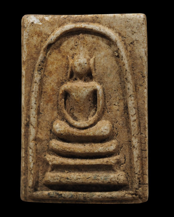 พระสมเด็จพิมพ์อกครุฑหูบายศรี หลวงปู่นาค วัดระฆังโฆสิตาราม กรุงเทพฯ มวลสารผสมผงเก่า สร้างประมาณยุค ปี - 2