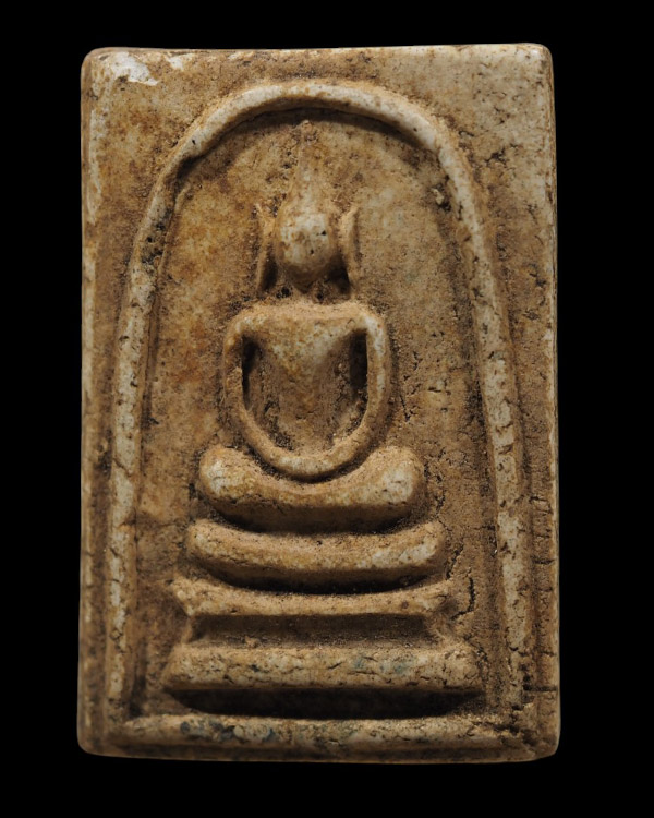 พระสมเด็จพิมพ์อกครุฑหูบายศรี หลวงปู่นาค วัดระฆังโฆสิตาราม กรุงเทพฯ มวลสารผสมผงเก่า สร้างประมาณยุค ปี - 5