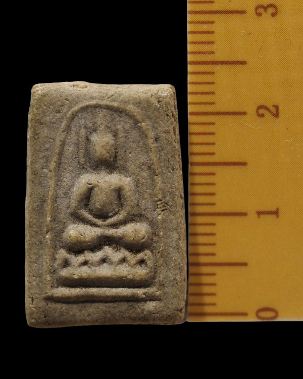 พระสมเด็จพิมพ์คะแนนเล็ก ฐานบัว(ฟันปลา) (หายาก) ยุคต้น หลวงพ่อทองอยู่ วัดใหม่หนองพะอง จ.สมุทรสาคร เนื - 4