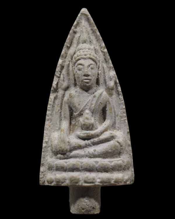 พระยอดธงเนื้อผง (หายาก) วัดเจ้าอาม ปี 2516 พิธีใหญ่ มวลสารผงพุทธคุณจากหลวงปู่โต๊ะ วัดประดู่ฉิมพลี    - 2