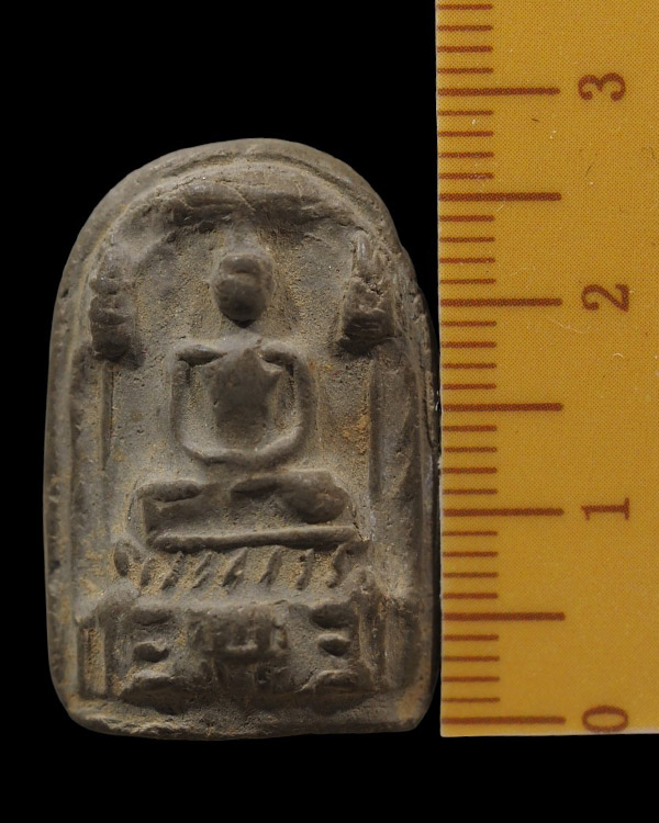 พระยอดขุนพลเนื้อดิน เนื้อดิน พิมพ์เล็ก พระเก่า ไม่ทราบที่   พิมพ์นี้มีเล่นหากันอยู่  2-3 ที่ เท่าที่ - 4