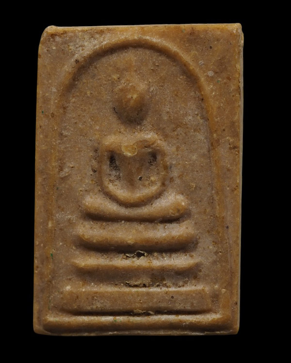 พระสมเด็จเนื้อผงหลังยัตน์ ๕ แถว หลวงพ่อกวย วัดโฆสิตาราม จ.ชัยนาท ออกที่วัดหัวนา จ.เพชรบุรี หายากเป็น - 2