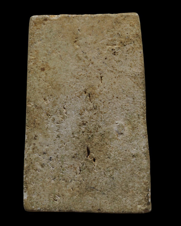 พระสมเด็จพิมพ์พระประธาน ฐาน 3 ชั้น เนื้อผง เนื้อดี พระเก่า ไม่ทราบที่ - 3