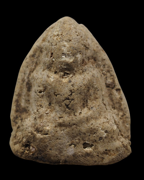 พระเนื้อผงพิมพ์หลวงพ่อโต บางกระทิง เนื้อผง พิมพ์เก่า  เกจิสร้าง ไม่ทราบที่ - 2