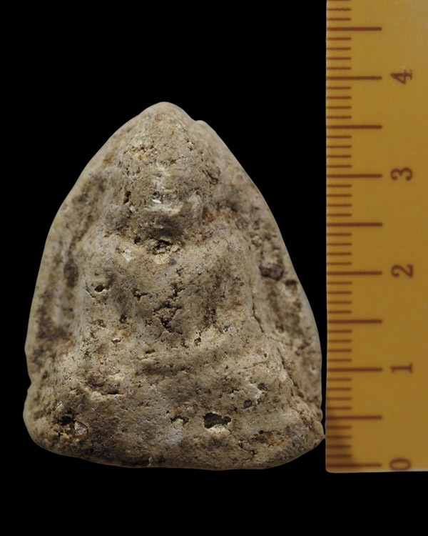 พระเนื้อผงพิมพ์หลวงพ่อโต บางกระทิง เนื้อผง พิมพ์เก่า  เกจิสร้าง ไม่ทราบที่ - 4