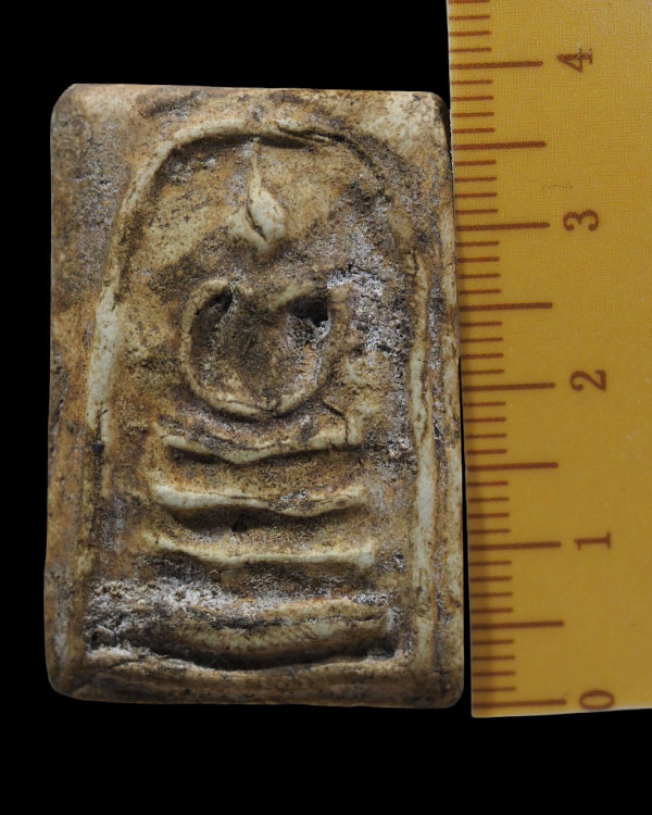 พระสมเด็จ กรุวัดยาง ธนบุรี เนื้อหาจัดจ้าน หายาก พิมพ์พระจะไม่ค่อยมีความสวยงามแต่เนื้อพระสวยเก่าอายุห - 4