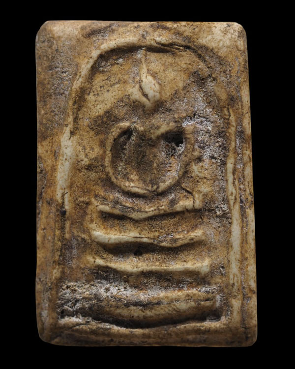 พระสมเด็จ กรุวัดยาง ธนบุรี เนื้อหาจัดจ้าน หายาก พิมพ์พระจะไม่ค่อยมีความสวยงามแต่เนื้อพระสวยเก่าอายุห - 5