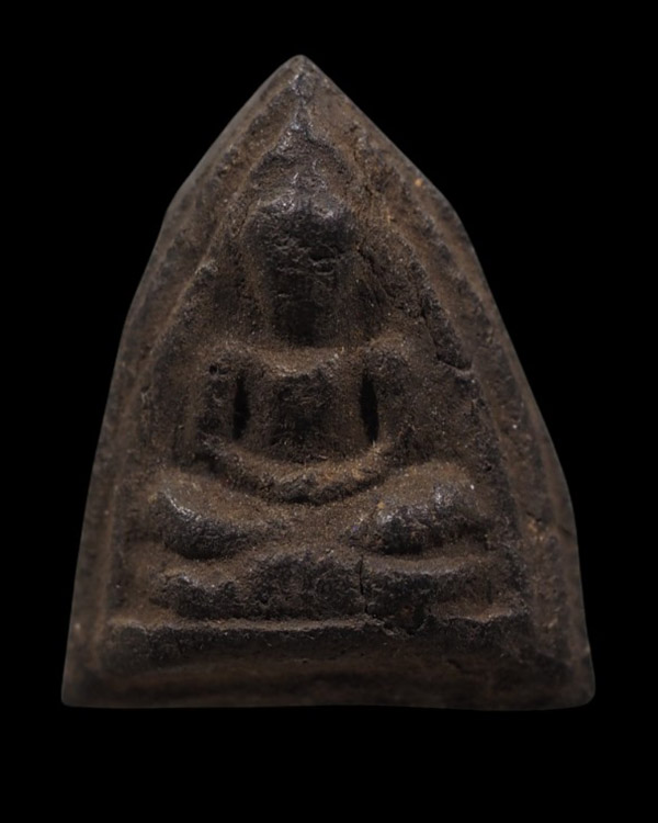 หลวงพ่อโต วัดขวิด เนื้อดิน หลวงพ่อจงวัดหน้าต่างนอก อยุธยา ปลุกเสก ประมาณปี 2496-2497 สภาพสวยเดิม (หา - 5