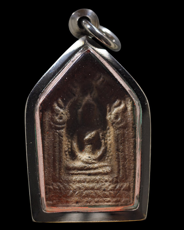 พระพิมพ์ขุนแผน พิมพ์เล็ก หลังพระอาจารย์ธรรมโชติ เนื้อดินเผา ปี ๒๕๒๐ สุดยอดพิธีใหญ่ - 5