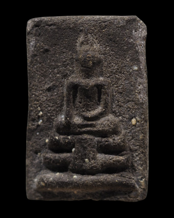 พระสมเด็จฟ้าลั่น เนื้อผงใบลาน วัดสะพานสูง บางซื่ิอ ปี ๒๔๙๖ ผสมผงเก่าและผงวัดระฆัง พระเกจิอาจารย์ร่วม - 2