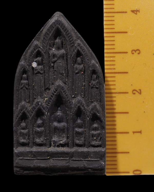 พระสิบทัศน์ เนื้อผงใบลาน หลวงพ่อแช่ม วัดดอนยายหอม รุ่นนี้จัดส่งให้งานทำบุญอายุหลวงพ่อเงิน หลวงพ่อเงิ - 4