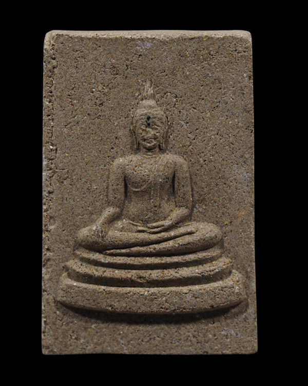 พระสมเด็จสันติภาพ หลังสมเด็จพุฒาจารย์โต เนื้อโรยผงประกายทองและเพชร บรรจุมวลสาร เเละดินศักดิ์ สำนักปู - 2