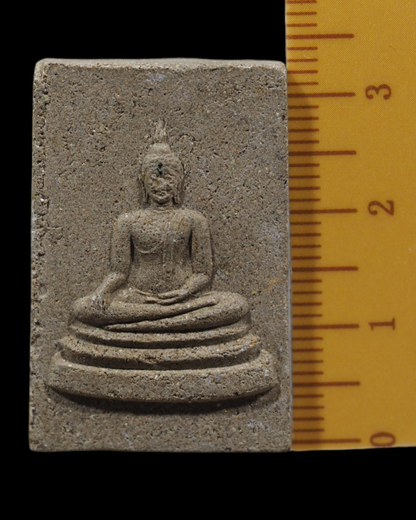 พระสมเด็จสันติภาพ หลังสมเด็จพุฒาจารย์โต เนื้อโรยผงประกายทองและเพชร บรรจุมวลสาร เเละดินศักดิ์ สำนักปู - 4