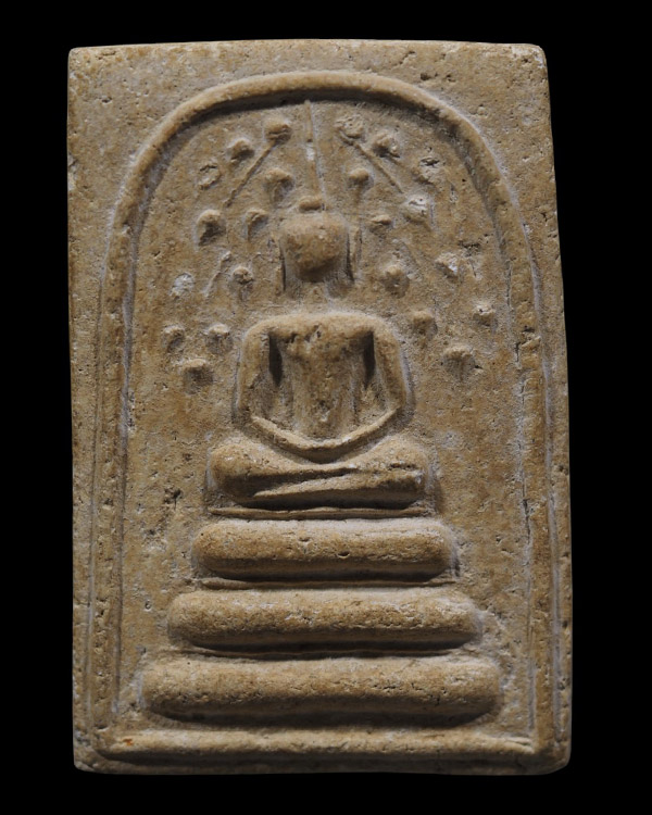 พระสมเด็จพิมพ์ปรกโพธิ์ พิมพ์นิยม (พิมพ์ใหญ่) หลวงปู่นาค วัดระฆังโฆสิตาราม กรุงเทพฯ มวลสารผสมผงเก่า ส - 2