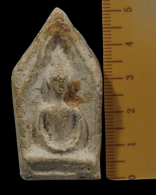 พระขุนแผนพิมพ์ใหญ่  เนื้อผง พระเก่า  พระเกจิ  ไม่ทราบที่   เนื้อหาการสร้าง ราวๆปี 2500 - 4