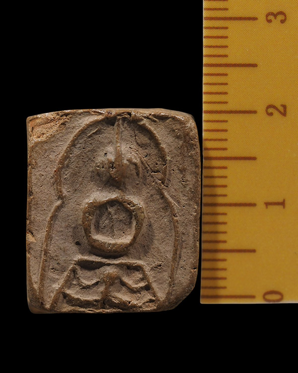 พระเนื้อดิน หลวงพ่อโต วัดโพธิ์ศรีเจริญ อ.ศรีประจันต์ สุพรรณบุรี สร้างประมาณปี 2485 เนื้อดินเก่าจัดสว - 4