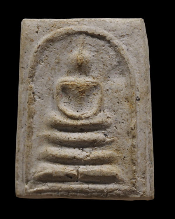 พระสมเด็จพิมพ์ฐาน 3 ชั้น พิมพ์ก้างปลา(พิมพ์กลาง) วัดประสาทบุญญาวาส กรุงเทพฯ ปี ๒๕๐๖ มวลสารผสมผงวัดระ - 5