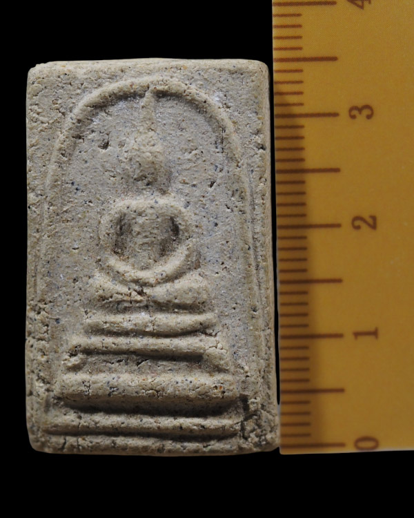 พระสมเด็จฐานขาโต๊ะ สร้างวัดสลุด  หลวงปู่เผือก วัดกิ่งแก้ว จ.สมุทรปราการ ปี ๒๔๙๖    พระเครื่องพิมพ์นี - 4