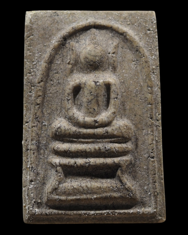 พระสมเด็จพิมพ์ใหญ่ไกรเซอร์ หูบายศรี ฐานขาโต๊ะ ยุคแรก (หายาก) หลวงปู่นาค วัดระฆังโฆสิตาราม กรุงเทพฯ ม - 2