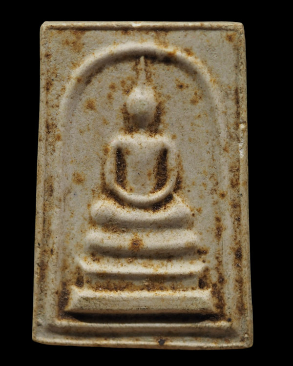 พระสมเด็จรุ่นแรก หลวงพ่อเผือก วัดลาดพร้าว กรุงเทพฯ ปี 2515 เนื้อผงผสมมวลสารผงพรายกุมาร ลพ.ทิมวัดระหา - 2