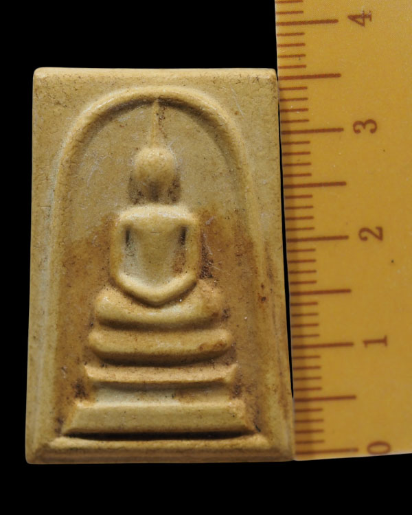 พระสมเด็จ หลวงพ่อสุ่น วัดปากน้ำแหลมสิงห์ จ.จันทบุรี ปี 2516 พิมพ์ใหญ่พิเศษ (จัมโบ้) หายาก เกจิชื่อดั - 4