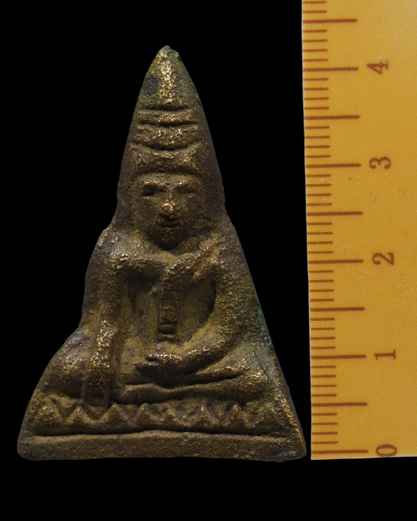 เหรียญหล่อโบราณ หลวงพ่อโต วัดบางพลีใน จ.สมุทรปราการ กรุแตกรุ่น 2 หลังยันต์พุฒ พ.ศ.2523 คราบกรุเดิมๆ  - 4