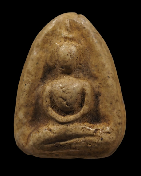 พระผงพิมพ์วัดพลับ เนื้อผง สร้างโดยพระเกจิสมัยก่อน  เก่ามาก  เนื้อหาจัดจ้าน  ไม่ทราบที่  สมัยก่อนมีหล - 5