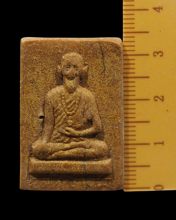 พระเนื้อผงน้ำมัน " พระอาจารย์ หมอชีวกโกมารทัต " หลวงพ่อกวย วัดโฆสิตาราม จ.ชัยนาท ปี 2517 ปลุกเสก เนื - 4