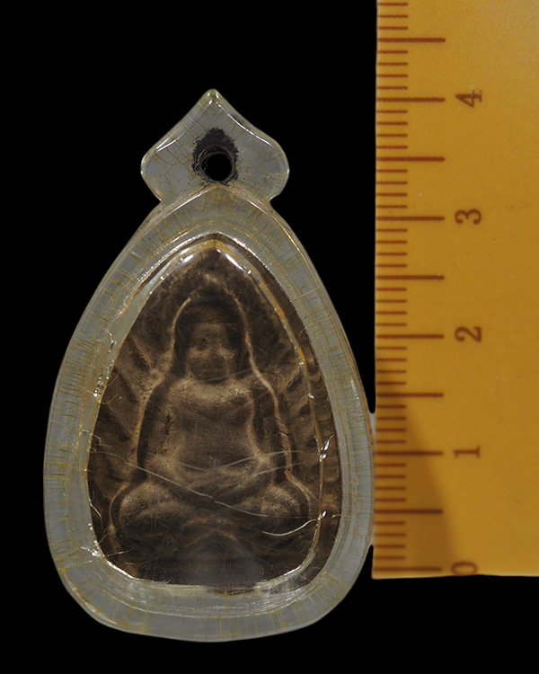 พระพิมพ์ยอดขุนพล  กรุวัดห้วยเสือ เพชรบุรี ปลุกเสกอีกครั้งที่วัดสารนาถ ปี2499 - 4