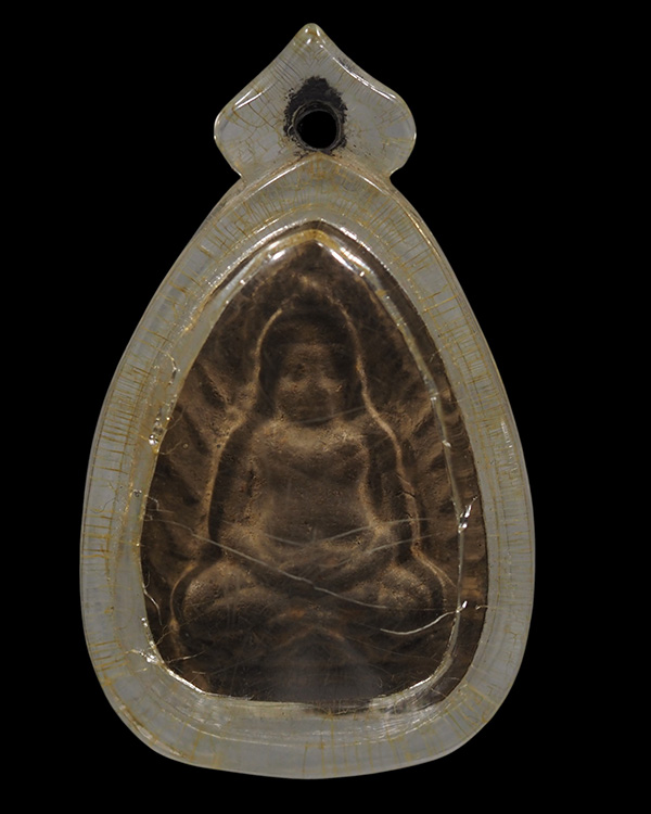 พระพิมพ์ยอดขุนพล  กรุวัดห้วยเสือ เพชรบุรี ปลุกเสกอีกครั้งที่วัดสารนาถ ปี2499 - 5