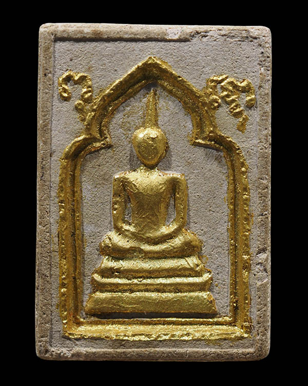 สมเด็จพุทโธพิมพ์ใหญ่ หลวงพ่อน้อย วัดธรรมศาลา พระชุดนี้สร้างที่ วัดหงษ์ปิยาราม จ.ชุมพร  (พิมพ์มาตรฐาน - 2