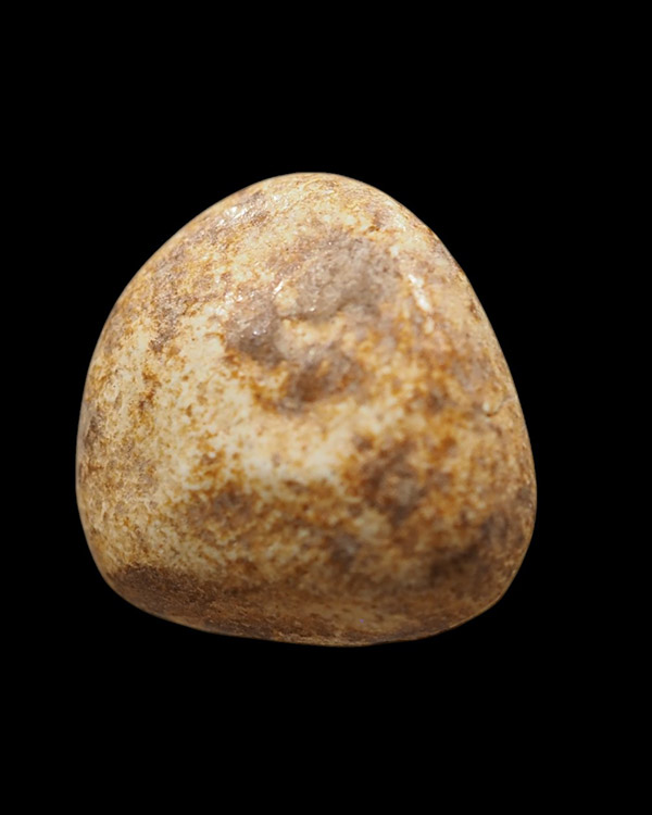 พระสังกัจจายน์พิมพ์คะแนนเม็ดบัว เนื้อผงแก่น้ำมันกรุวัดอัมพวา ธนบุรี - 3