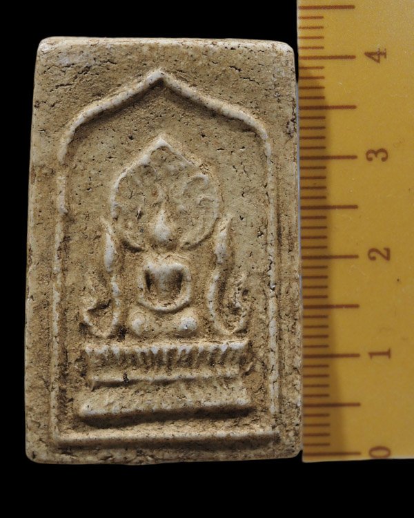 พระสมเด็จพิมพ์สมาธิประภามณฑล ซุ้มแหลม   พระเก่า พิมพ์สวยมีเอกลักษณ์  เนื้อหาจัด  ไม่ทราบที่   - 4