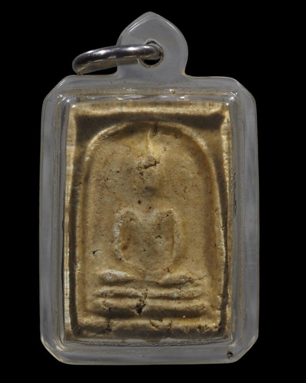 พระสมเด็จพิมพ์เล็ก หลังประปิดตา เนื้อหาเก่า  เลี่ยมมาเดิม องค์นี้เก่าแท้แน่  แต่ยังหาที่ไม่เจอ - 5