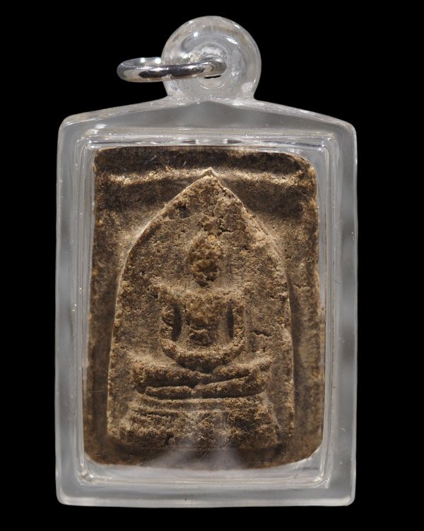 พระแก้วมรกต พิมพ์เล็ก วัดบ้านโป่ง จ.ราชบุรี เนื้อว่าน ปี ๒๕๐๙ ปลุกเสกพิธีใหญ่ 4 ครั้ง โดยเกจิ อาธิเช - 2