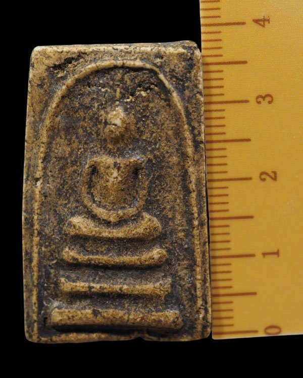 พระผงพิมพ์ฐาน 3 ชั้น วัดประสาทบุญญาวาส กรุงเทพฯ พิธีใหญ่ ปี ๒๕๐๖ มวลสารผสมผงวัดระฆัง และสมเด็จบางขุน - 4