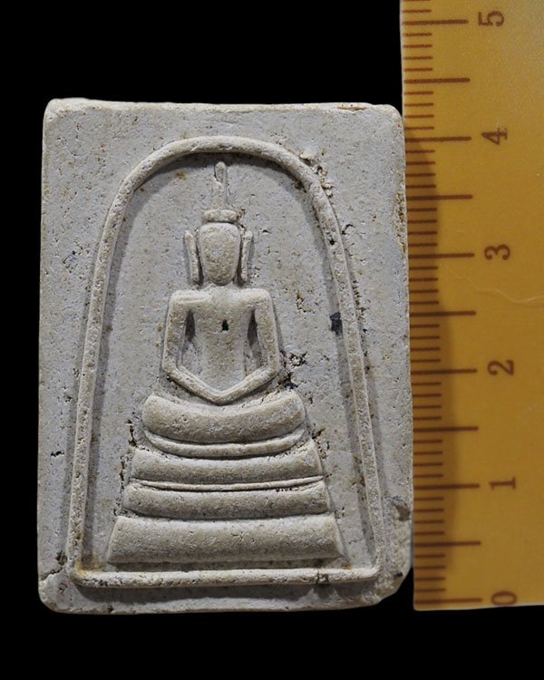 พระสมเด็จพิมพ์เทวดา พิมพ์ใหญ่ หลวงปู่นาค วัดระฆังโฆสิตาราม กรุงเทพฯ มวลสารผสมผงเก่า ปี 2495   - 4