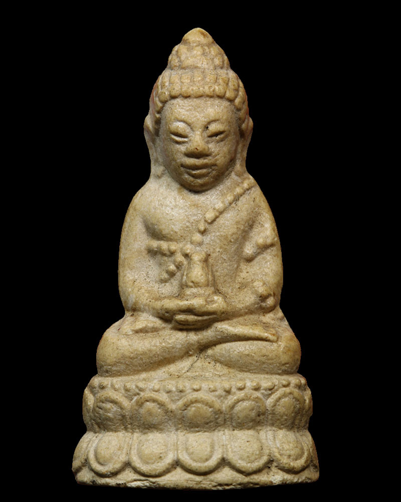 พระกริ่งผงสุเมโธ รุ่นแรก ลป. จันทร์ วัดทุ่งเฟื้อ ปี 2529 - 2