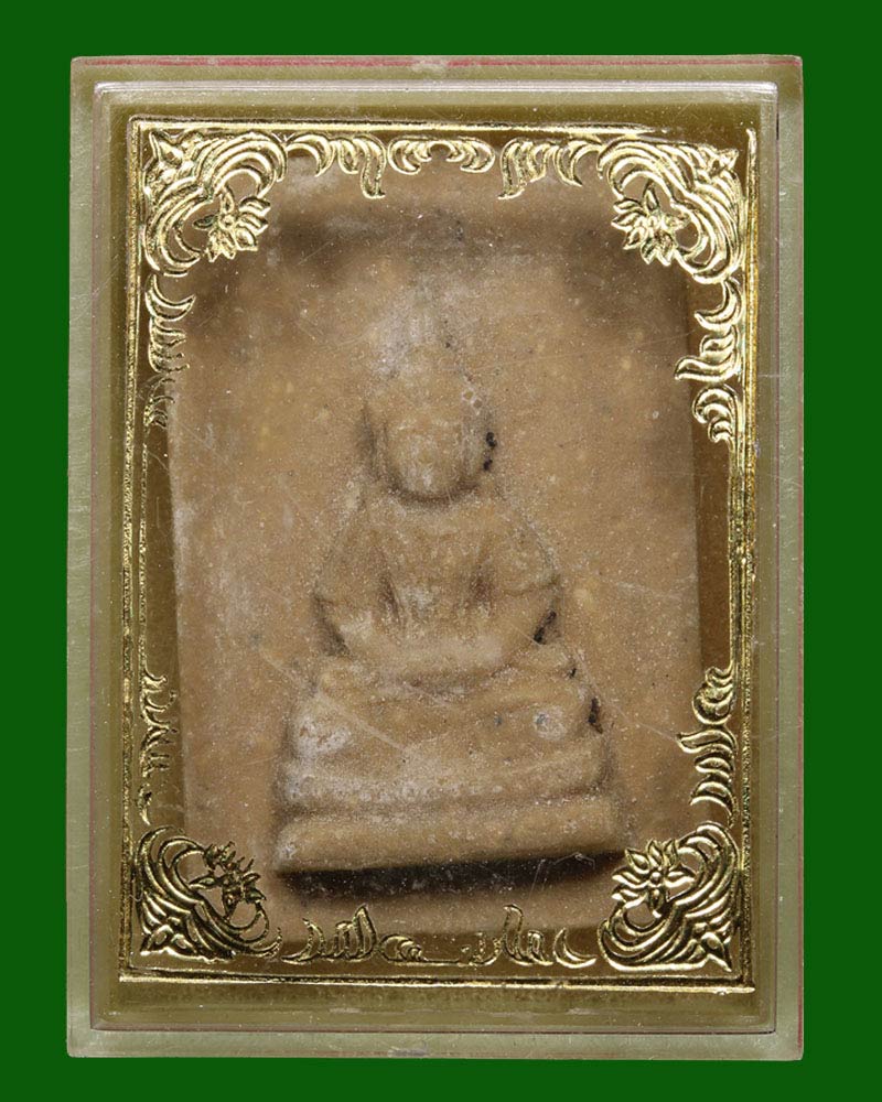 พระไวโรจนะพุทธ เนื้อผง เจ้าคุณโพธิ์แจ้ง วัดโพธิ์แมนคุณาราม - 4
