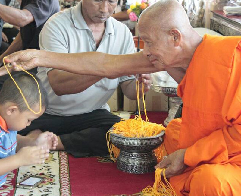 พระผงรูปเหมือน พระครูโสภณสาครกิจ วัดพันธุวงษ์  จ.สมุทรสาคร - 5