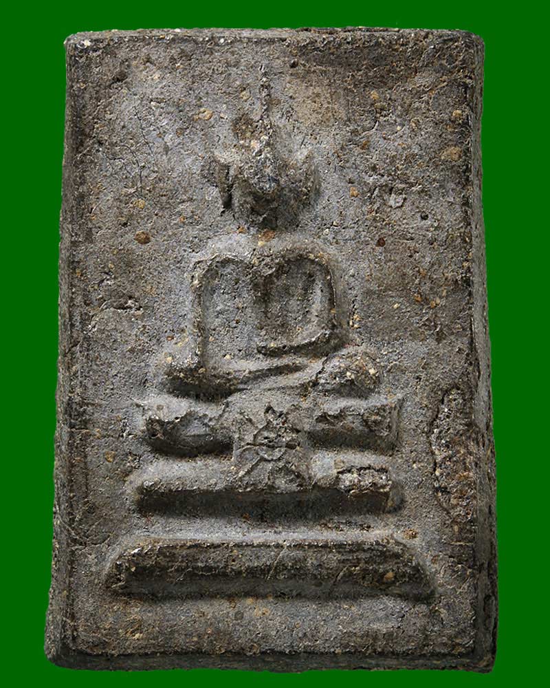 พระสมเด็จฟ้าลั่น อาจารย์เชื้อ หนูเพชร วัดสะพานสูง กรุงเทพ ปี 2496 - 2