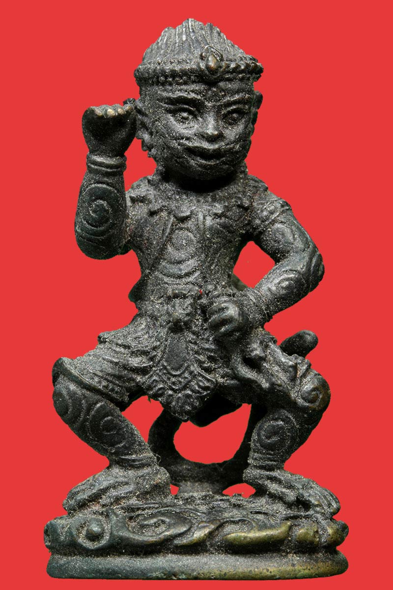 หนุมานกวักทรัพย์ รุ่น มงคลสมปรารถนา หลวงพ่อเกลี้ยง วัดเนินสุทธาวาส จ.ชลบุรี - 2