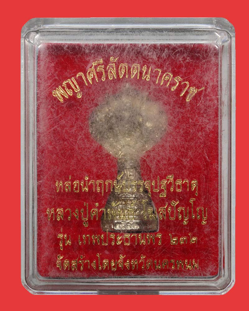 พญาศรีสัตตนาคราช บรรจุปฐวีธาตุ หลวงปู่คำพันธ์ - 5