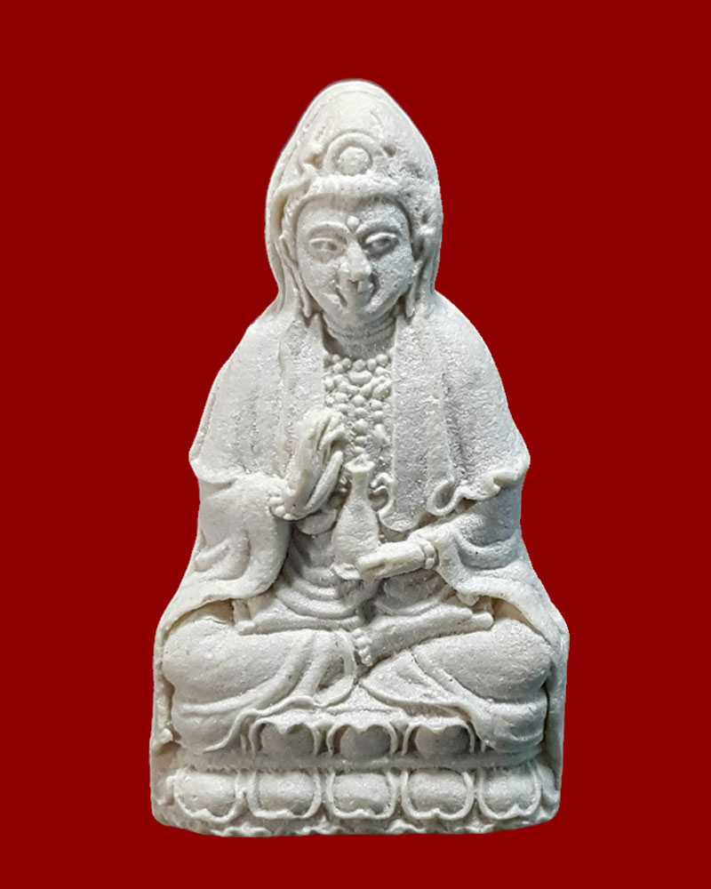 พระผง เจ้าแม่กวนอิม รุ่นแรก วัดบวรนิเวศ กรุงเทพฯ ปี พ.ศ.2531 - 2