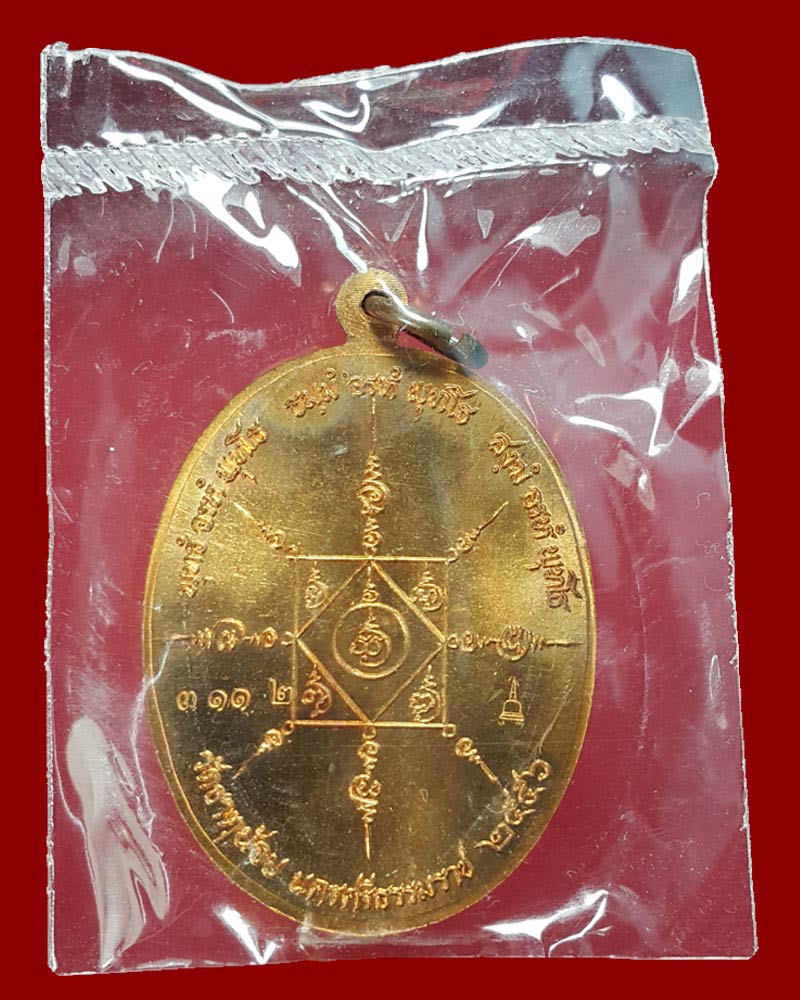 เหรียญวาจาสิทธิ์ พ่อท่านคล้าย วัดธาตุน้อย จ.นครศรีธรรมราช ปี 2556 - 3