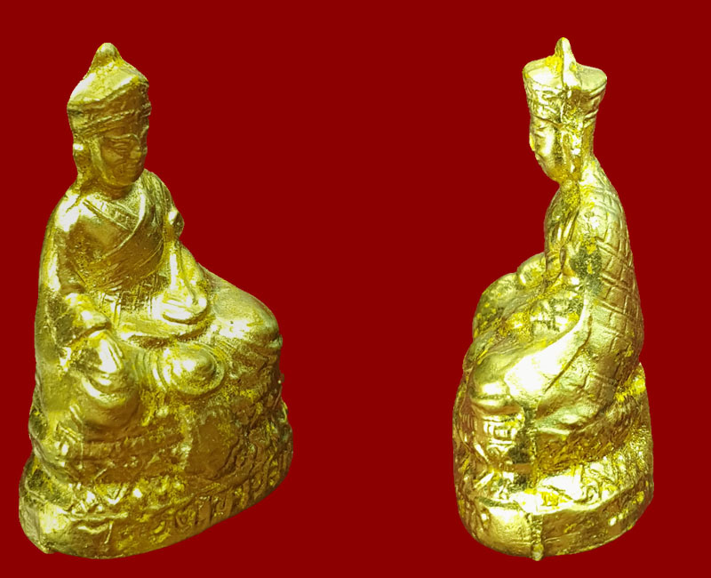ไต้ฮงกง เนื้อผง ปิดทองเดิม วัดบวร ฯ สมเด็จพระญาณสังวร พ.ศ.2533 - 4