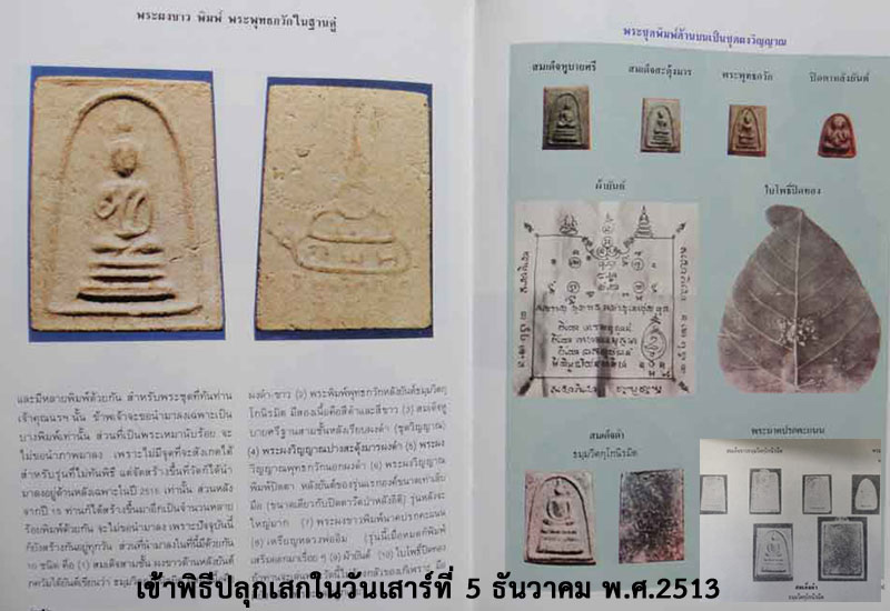 พระผงชุดวิญญาณ พิมพ์สมเด็จขาว ปี 2513 - 4